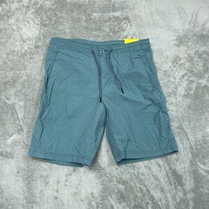 Unionbay Mens Relaxed-Fit Drawstring Shorts Size 32 Blue Casual Lightweight a023